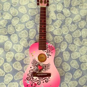 kids first act discovery pink guitar